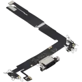 Charging Port Flex Cable For iPhone 16 Plus (Aftermarket Plus) (Black)