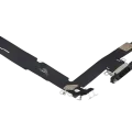 Charging Port Flex Cable For iPhone 16 Plus (Aftermarket Plus) (Black)