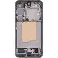 Дисплейний модуль (OLED) з рамкою для Samsung Galaxy S25 5G (US & International) (Service Pack) (Silver Shadow)