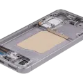 OLED Assembly With Frame For Samsung Galaxy S25 5G (US & International) (Refurbished) (Silver Shadow)