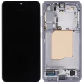 OLED Assembly With Frame For Samsung Galaxy S25 5G (US & International) (Refurbished) (Icy Blue)