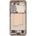 OLED Assembly With Frame For Samsung Galaxy S25 5G (US & International) (Refurbished) (Pink Gold)