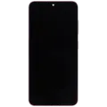 OLED Assembly With Frame For Samsung Galaxy S25 5G (US & International) (Refurbished) (Coral Red)