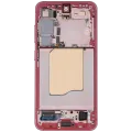 OLED Assembly With Frame For Samsung Galaxy S25 5G (US & International) (Refurbished) (Coral Red)