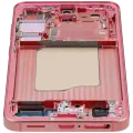 OLED Assembly With Frame For Samsung Galaxy S25 5G (US & International) (Refurbished) (Coral Red)