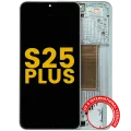 OLED Assembly With Frame For Samsung Galaxy S25 Plus 5G (US & International Version) (Refurbished) (Mint)