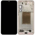 OLED Assembly With Frame For Samsung Galaxy S25 Plus 5G (US & International Version) (Refurbished) (Pink Gold)