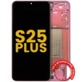 OLED Assembly With Frame For Samsung Galaxy S25 Plus 5G (US & International Version) (Refurbished) (Coral Red)