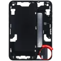 Mid-Frame Housing W/ Small Parts For iPhone 16e / 17e (US Version) (Used OEM Pull: Grade A) (Black)