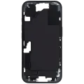 Mid-Frame Housing W/ Small Parts For iPhone 16 (EU / Global Version) (Used OEM Pull: Grade A) (Black)