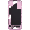 Mid-Frame Housing W/ Small Parts For iPhone 16 (EU / Global Version) (Used OEM Pull: Grade A) (Pink)