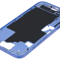 Mid-Frame Housing W/ Small Parts For iPhone 16 (EU / Global Version) (Used OEM Pull: Grade A) (Ultramarine)