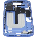 Mid-Frame Housing W/ Small Parts For iPhone 16 (EU / Global Version) (Used OEM Pull: Grade A) (Ultramarine)