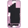 Mid-Frame Housing W/ Small Parts For iPhone 16 Plus (EU / Global Version) (Used OEM Pull: Grade A) (Pink)