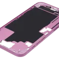 Mid-Frame Housing W/ Small Parts For iPhone 16 Plus (EU / Global Version) (Used OEM Pull: Grade A) (Pink)