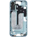 Mid-Frame Housing W/ Small Parts For iPhone 16 Plus (EU / Global Version) (Used OEM Pull: Grade A) (Teal)