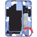 Mid-Frame Housing W/ Small Parts For iPhone 16 Plus (EU / Global Version) (Used OEM Pull: Grade A) (Ultramarine)