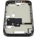 Mid-Frame Housing W/ Small Parts For iPhone 16 Pro (EU / Global Version) (Used OEM Pull: Grade A) (Black Titanium)