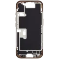Mid-Frame Housing W/ Small Parts For iPhone 16 Pro (EU / Global Version) (Used OEM Pull: Grade A) (Desert Titanium)