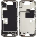 Mid-Frame Housing W/ Small Parts For iPhone 16 Pro (EU / Global Version) (Used OEM Pull: Grade A) (Natural Titanium)