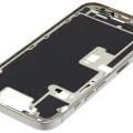Mid-Frame Housing W/ Small Parts For iPhone 16 Pro (EU / Global Version) (Used OEM Pull: Grade A) (Natural Titanium)