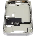 Mid-Frame Housing W/ Small Parts For iPhone 16 Pro (EU / Global Version) (Used OEM Pull: Grade A) (White Titanium)