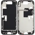 Mid-Frame Housing W/ Small Parts For iPhone 16 Pro Max (EU / Global Version) (Used OEM Pull: Grade A) (Black Titanium)