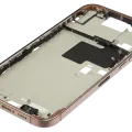 Mid-Frame Housing W/ Small Parts For iPhone 16 Pro Max (EU / Global Version) (Used OEM Pull: Grade A) (Desert Titanium)