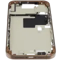 Mid-Frame Housing W/ Small Parts For iPhone 16 Pro Max (EU / Global Version) (Used OEM Pull: Grade A) (Desert Titanium)