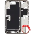 Mid-Frame Housing W/ Small Parts For iPhone 16 Pro Max (EU / Global Version) (Used OEM Pull: Grade A) (Natural Titanium)