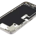 Mid-Frame Housing W/ Small Parts For iPhone 16 Pro Max (EU / Global Version) (Used OEM Pull: Grade A) (Natural Titanium)
