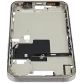 Mid-Frame Housing W/ Small Parts For iPhone 16 Pro Max (EU / Global Version) (Used OEM Pull: Grade A) (Natural Titanium)