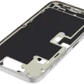 Mid-Frame Housing W/ Small Parts For iPhone 16 Pro Max (EU / Global Version) (Used OEM Pull: Grade A) (White Titanium)