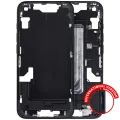 Середня рамка з дрібними деталями для iPhone 16e / 17e (EU / Global Version) (Used OEM Pull: Grade A) (чорний)