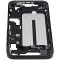 Середня рамка з дрібними деталями для iPhone 16e / 17e (EU / Global Version) (Used OEM Pull: Grade A) (чорний)