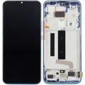LCD Assembly With Frame For Xiaomi Mi 10 Lite 5G (Aftermarket: Incell) (Aurora Blue)