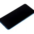 LCD Assembly With Frame For Xiaomi Mi 10 Lite 5G (Aftermarket: Incell) (Aurora Blue)