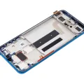 LCD Assembly With Frame For Xiaomi Mi 10 Lite 5G (Aftermarket: Incell) (Aurora Blue)