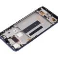 OLED Assembly With Frame For Xiaomi Mi 10 Lite 5G (Aftermarket Plus) (Cosmic Gray)