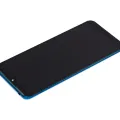 OLED Assembly With Frame For Xiaomi Mi 10 Lite 5G (Aftermarket Plus) (Aurora Blue)