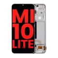 OLED Assembly With Frame For Xiaomi Mi 10 Lite 5G (Aftermarket Plus) (Dream White)
