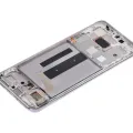 OLED Assembly With Frame For Xiaomi Mi 10 Lite 5G (Aftermarket Plus) (Dream White)