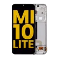 OLED Assembly With Frame For Xiaomi Mi 10 Lite 5G (Refurbished) (Dream White)