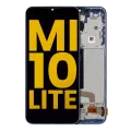 OLED Assembly With Frame For Xiaomi Mi 10 Lite 5G (Refurbished) (Aurora Blue)