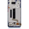 OLED Assembly With Frame For Xiaomi Mi 10 Lite 5G (Refurbished) (Aurora Blue)