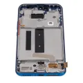 OLED Assembly With Frame For Xiaomi Mi 10 Lite 5G (Refurbished) (Aurora Blue)