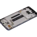 OLED Assembly With Frame For Xiaomi Mi 10 Lite 5G (Refurbished) (Cosmic Gray)