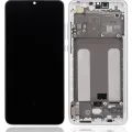 OLED Assembly With Frame For Xiaomi Mi 9 Lite / CC9 (Aftermarket Plus) (Pearl White)