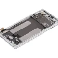 OLED Assembly With Frame For Xiaomi Mi 9 Lite / CC9 (Aftermarket Plus) (Pearl White)
