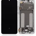OLED Assembly With Frame For Xiaomi Mi 9 Lite / CC9 (Refurbished) (Pearl White)